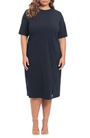 Maggy London Sheath Midi Dress Twilight Navy at Nordstrom,