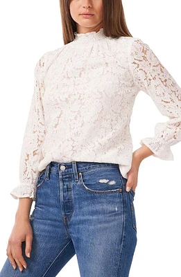 1.STATE Smocked Mock Neck Top at Nordstrom,