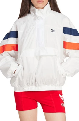 adidas Lifestyle Anorak Cloud White at Nordstrom,