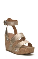 Lucky Brand Valintina Ankle Strap Platform Wedge Sandal at Nordstrom,