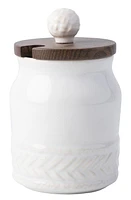 Juliska Le Panier Ceramic Sugar Pot in Whitewash at Nordstrom