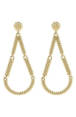 LAGOS Caviar Bead Teardrop Earrings in Gold at Nordstrom