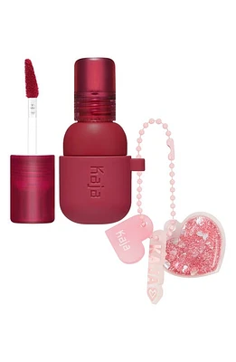 Kaja Jelly Charm Lip & Blush Stain with Glazed Key Chain in Squeeze Guava at Nordstrom