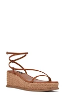 Nine West Alexx Wedge Sandal in Caramel at Nordstrom, Size 9