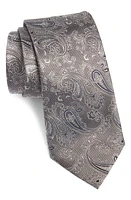 Canali Paisley Silk Tie in Beige at Nordstrom