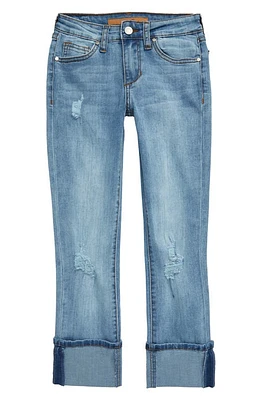 Joe's The Jane Distressed Cuffed Hem Jeans Blasted Blue at Nordstrom,