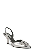 Franco Sarto Leigha Slingback Pump in Silver at Nordstrom, Size 8.5