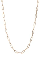 Nordstrom Paperclip Chain Necklace in Gold at Nordstrom