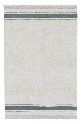 Lorena Canals Gastro Washable Rug in Vintage Blue at Nordstrom, Size X-Small