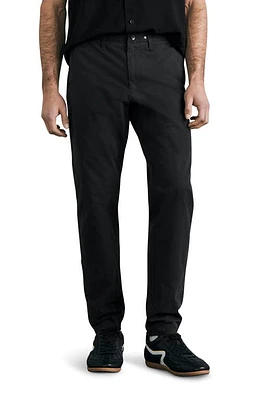 rag & bone ICONS Cotton Chino Pants Blk at Nordstrom,