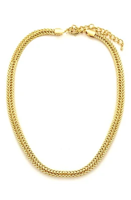 Panacea Braided Collar Necklace in Gold at Nordstrom