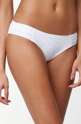 Tommy Bahama Side Shirred Hipster Bikini Bottoms at Nordstrom,