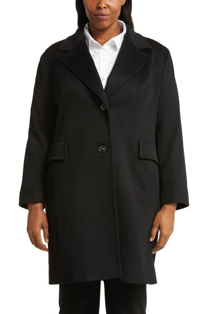 Fleurette Reed Wool Coat Black at Nordstrom,