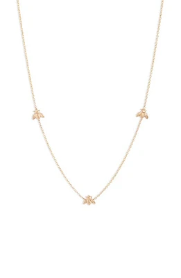 Set & Stones Beatriz Bee Necklace in Gold at Nordstrom