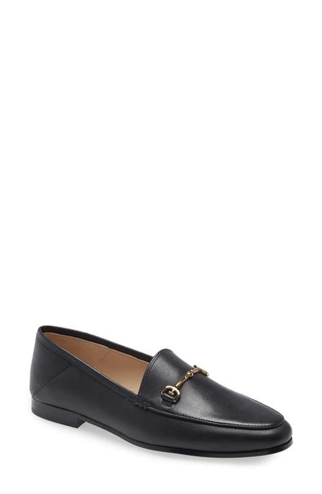 Sam Edelman Loraine Bit Loafer Black/Black Leather at Nordstrom,