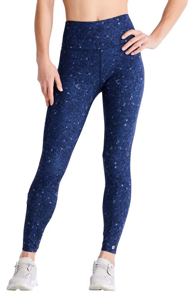 NZ ACTIVE by NIC+ZOE FlexFit High Waist Leggings Blue Multi at Nordstrom,