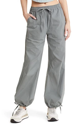 Open Edit Tie Hem Joggers in Grey Sedona at Nordstrom, Size X-Large