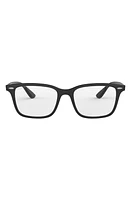 Ray-Ban 53mm Optical Glasses in Black at Nordstrom