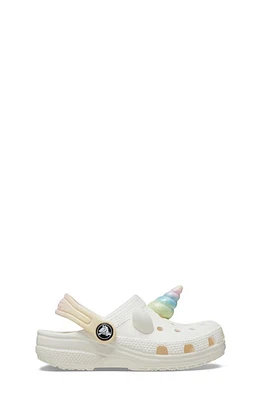 CROCS Classic I Am Rainbow Unicorn Water Friendly Slingback Clog Chalk at Nordstrom, M