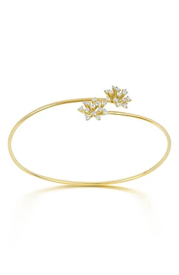 Hueb Luminus Diamond Bangle Bracelet in Yellow Gold at Nordstrom, Size 5.5