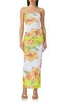 AFRM Marlo Ruched Strapless Dress at Nordstrom,