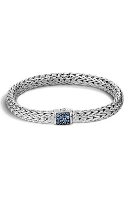 John Hardy Sapphire Station Classic Chain Bracelet in Blue at Nordstrom