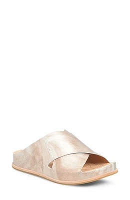 Kork-Ease Tutsi Slide Sandal Light Gold Metallic at Nordstrom,