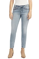 Silver Jeans Co. Elyse Mid Rise Skinny Indigo at Nordstrom, 29