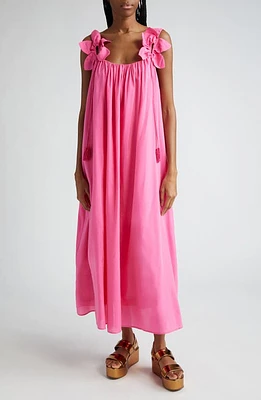 FARM Rio Floral Maxi Dress Pink at Nordstrom,