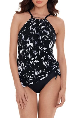 Magicsuit Dreamstate Parker Underwire One-Piece Swimsuit Blk/Multi at Nordstrom,