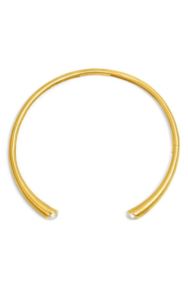 Dean Davidson Signature Collar Necklace in Pearl/Gold at Nordstrom