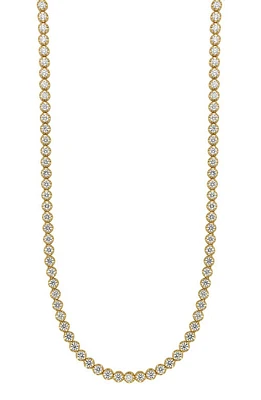 Bony Levy Audrey 18K Gold Diamond Tennis Necklace in 18K Yellow Gold at Nordstrom, Size 17