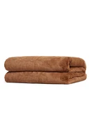 Apparis Brady Faux Fur Throw Blanket in Camel at Nordstrom