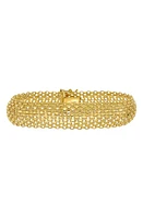 Bony Levy 14K Yellow Gold Mesh Bracelet at Nordstrom, Size 7