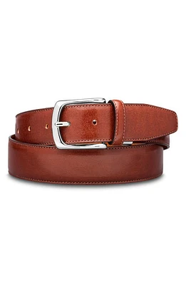 Bosca Roma Leather Belt Dk Brown at Nordstrom,