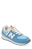 New Balance Kids' 574 Sneaker Blue/White at Nordstrom, M