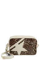 Golden Goose Star Metallic Leather Camera Bag in Ivory/Brown at Nordstrom