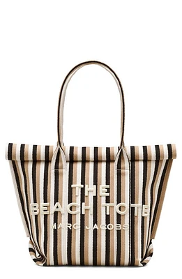 Marc Jacobs The Stripe Beach Tote in Camel Multi at Nordstrom