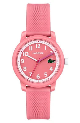 Lacoste Kids' 12.12 Silicone Strap Watch