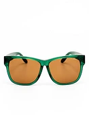 KidRaq Kids' Ocean Wave 48mm Sunglasses in Hornet Green at Nordstrom