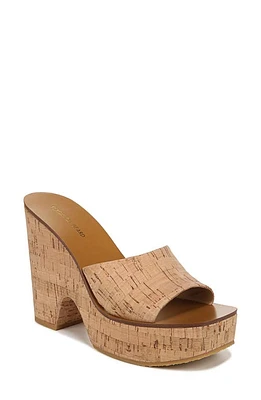 Veronica Beard Paulita Platform Slide Sandal Natural at Nordstrom,