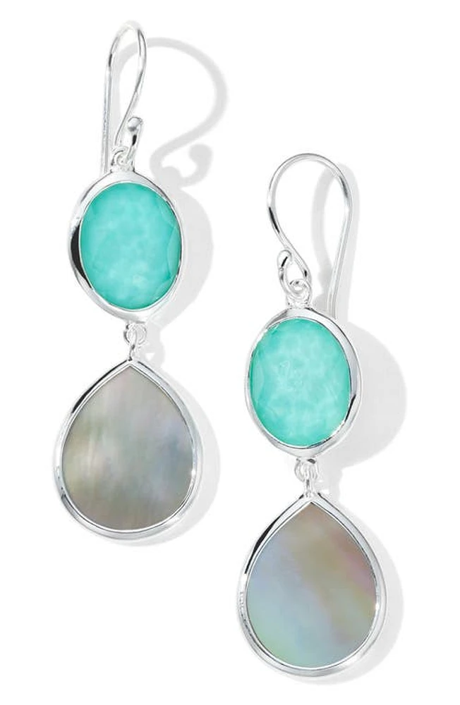 Ippolita Rock Candy Oval & Teardrop Earrings in Silver at Nordstrom