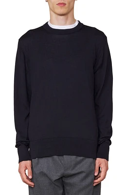 Officine Générale Nilo Crewneck Sweater Night Sky at Nordstrom,