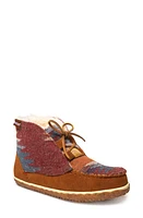 Minnetonka Torrey Faux Fur Lined Slipper Bootie Multi at Nordstrom