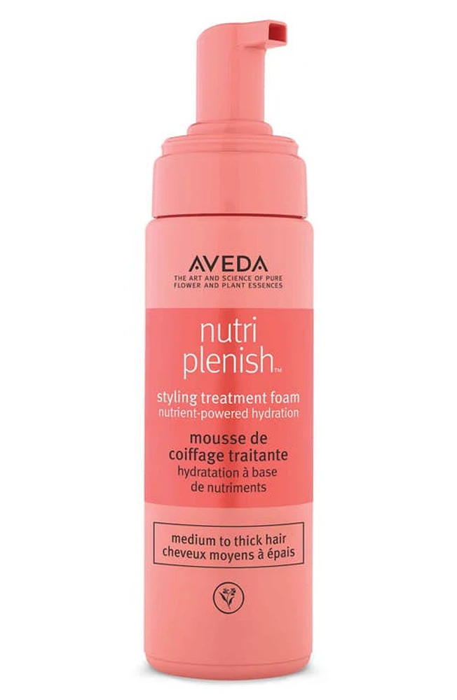 Aveda nutriplenish Styling Treatment Foam at Nordstrom, Size 6.7 Oz