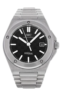 Watchfinder & Co. IWC Preowned 2023 Ingenieur Bracelet Watch, 40mm in Black at Nordstrom