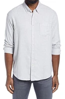 Rails Runson Button Up Shirt Heather Grey at Nordstrom,