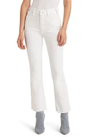 MOTHER The Hustler High Waist Fray Hem Ankle Bootcut Jeans Fairest Of Them All at Nordstrom,