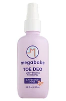 Megababe Toe Deo Odor Blocking Foot Spray in Purple at Nordstrom, Size 3.8 Oz