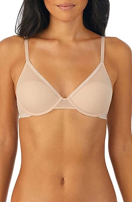 On Gossamer Mesh Underwire Demi Bra Champagne at Nordstrom,